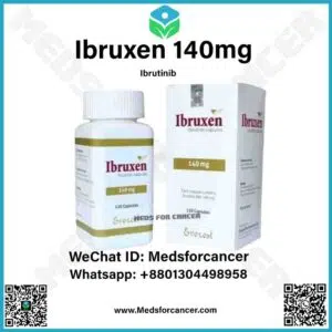 Ibruxen 140 mg Ibrutinib capsules used for leukemia treatment