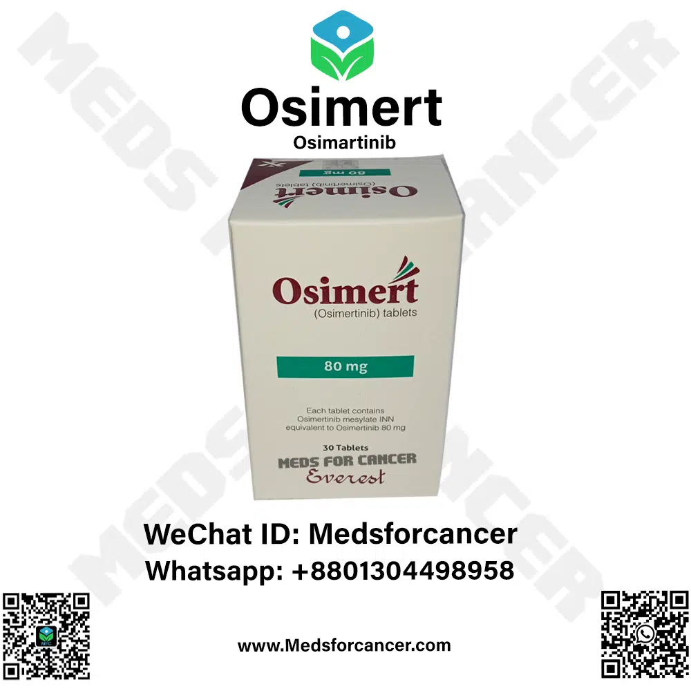 Osimert 80 mg osimertinib tablet box