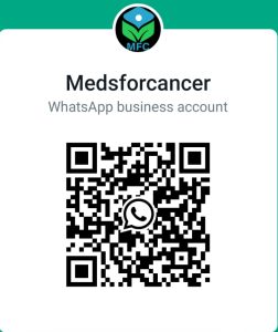 WhatsApp QR code for Meds for Cancer