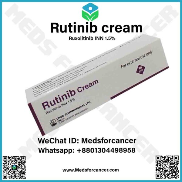 Rutinib Cream 1.5% ( Ruxolitinib)