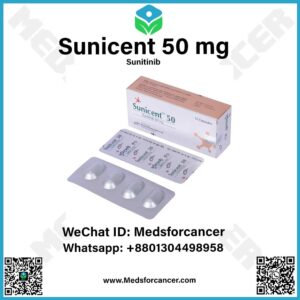 Sunicent 50 mg capsule for kidney cancer, GIST, and pancreatic tumors treatment