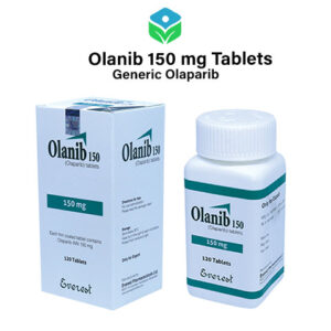 Olanib 150 mg Generic Olaparib box packaging